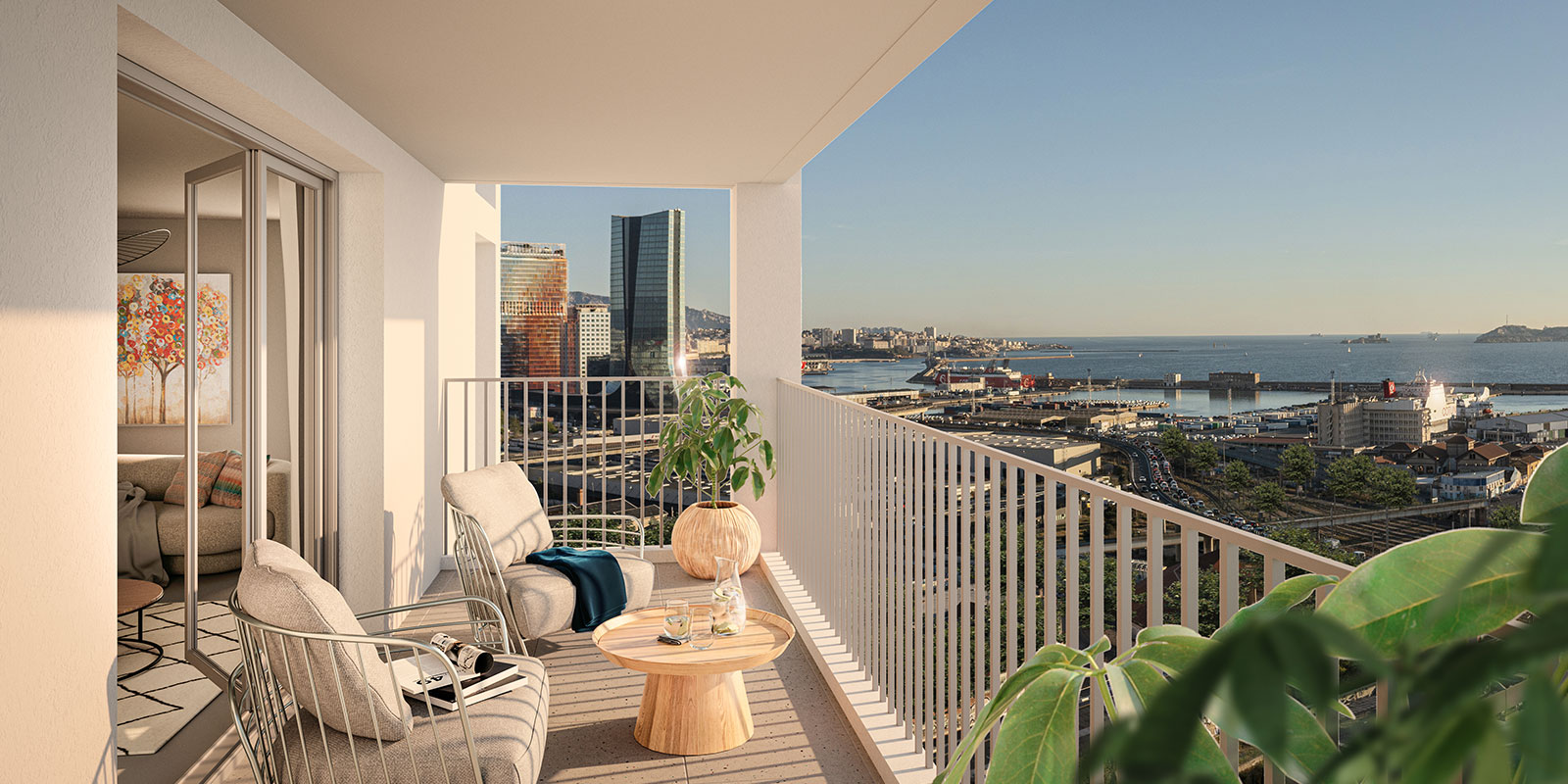 Appartement neuf avec terrasse à Marseille - Smartseille Odyssée