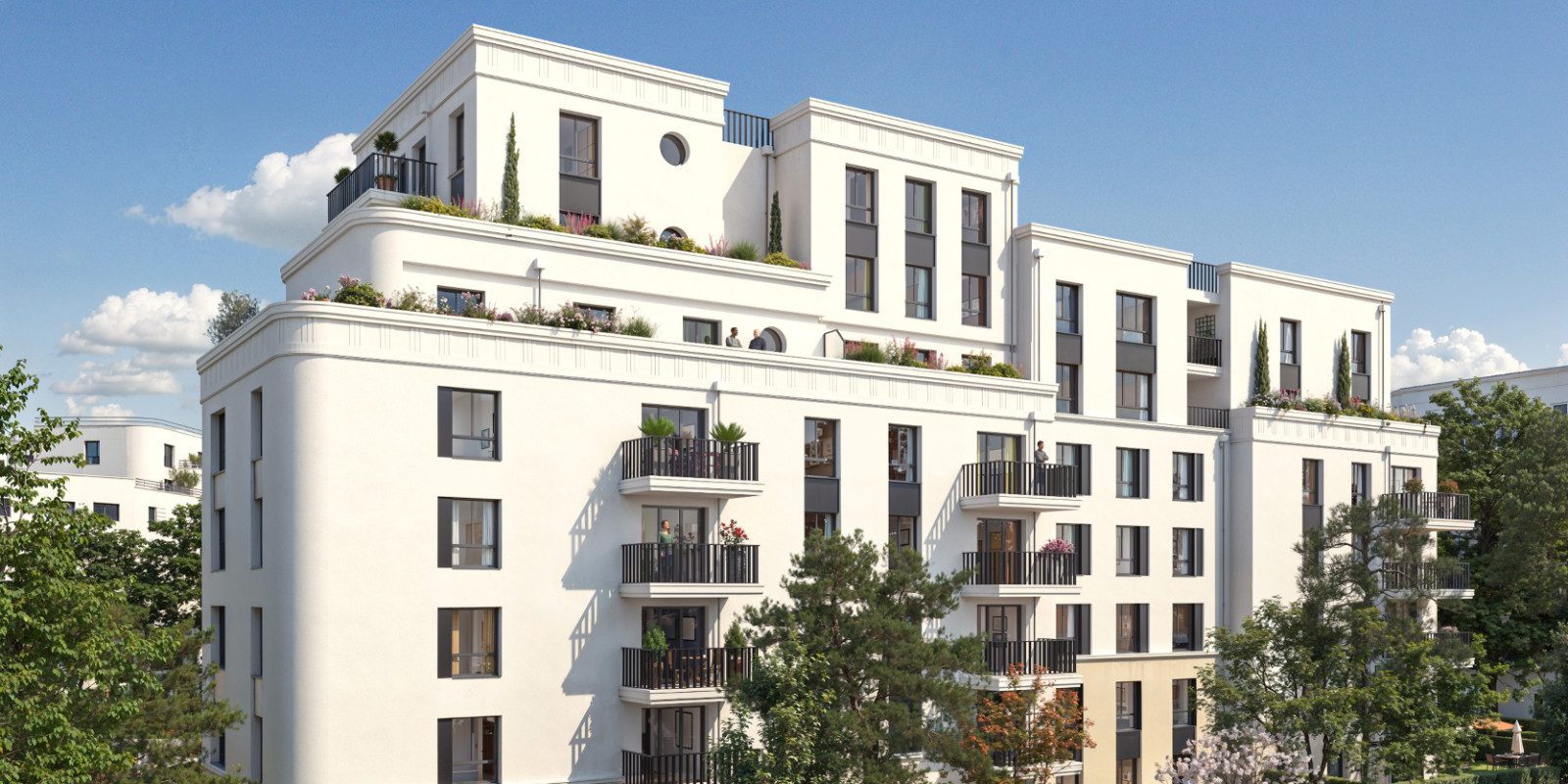 appartement neuf pers exterieure 2 de la résidence City Art à Thiais