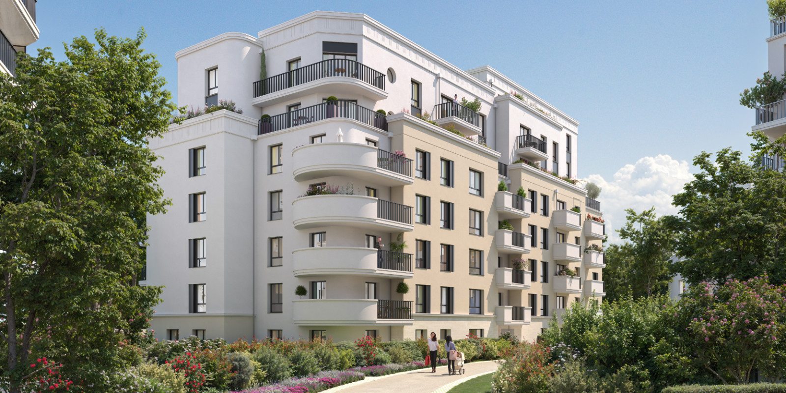 appartement neuf pers exterieure de la résidence City Art à Thiais 