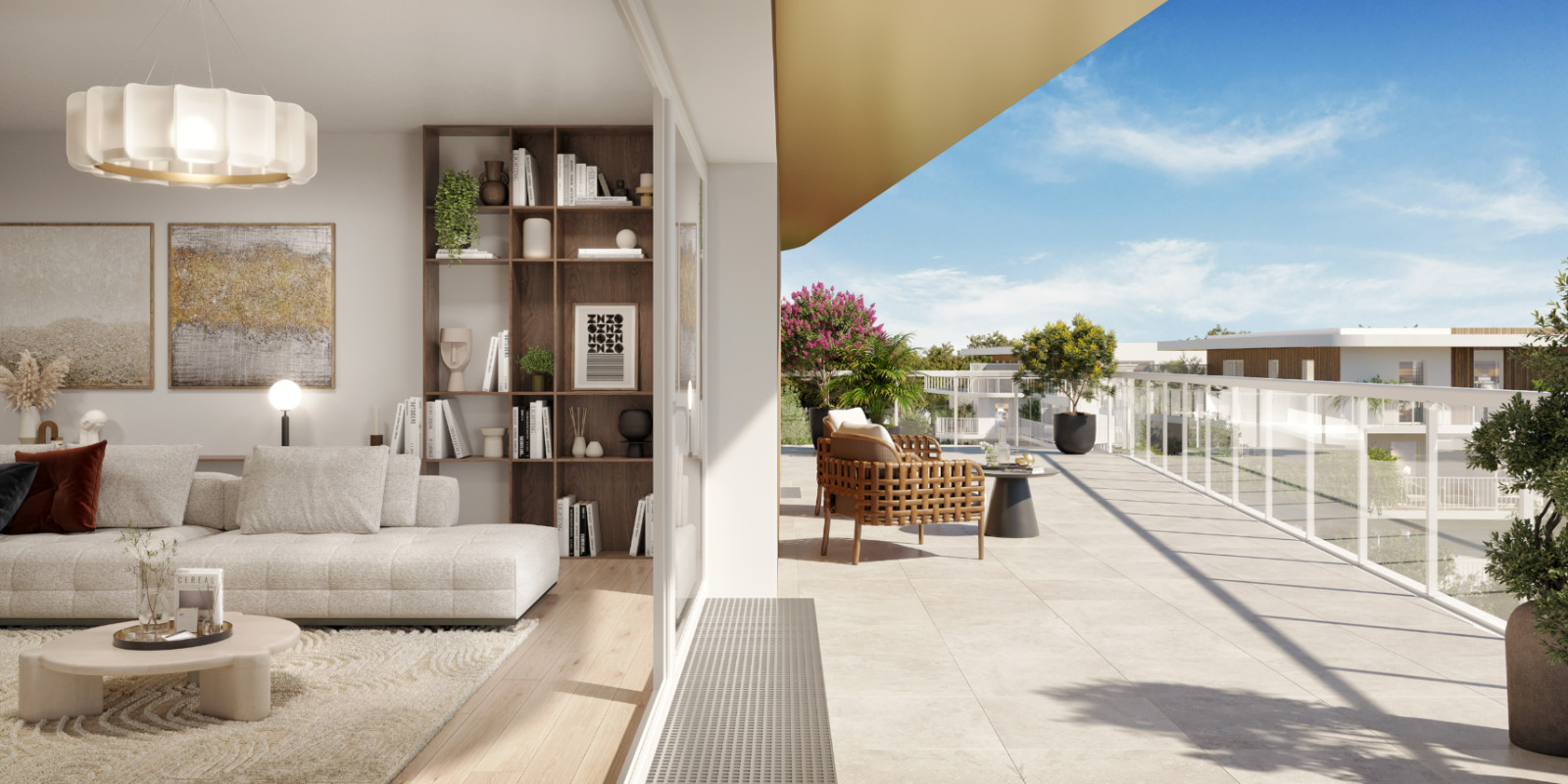 appartement neuf pers terrasse Villiers-sur-Marne Ilot Rimet