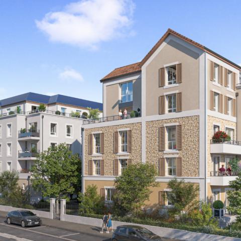 appartement neuf pers exterieure Hamo à Igny