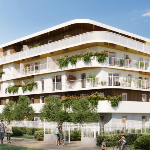 appartement neuf pers exterieure rue Villiers-sur-Marne Le Domaine des Prunais