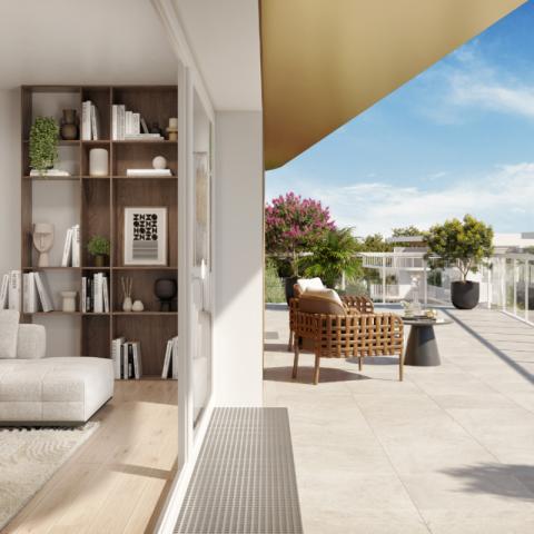 appartement neuf pers terrasse Villiers-sur-Marne Ilot Rimet