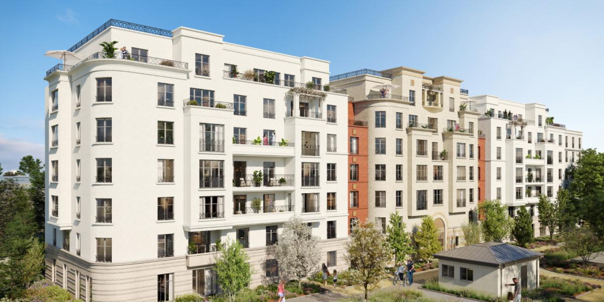 appartement neuf pers exterieure vue face égerie 2 à clamart